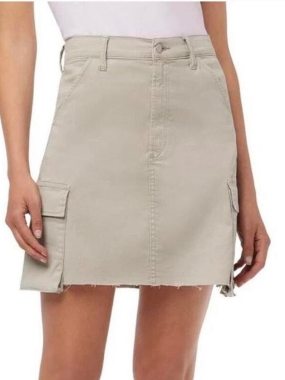 JOE’S Jeans Cargo Skirt Desert Sage Utility A-Line Size 28 NWT